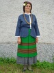 Bulgarian woman's costume. Pisarevo village, municipality of Gorna Oryahovitsa.
