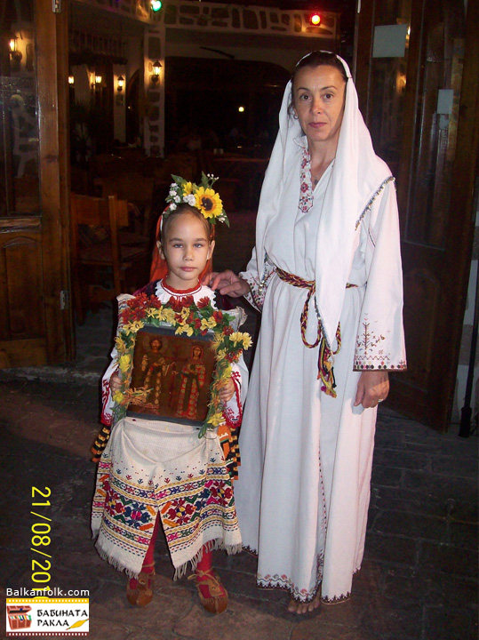 Traditional Bulgarian shirts (Kapanski) Getsovo village, Razgrad