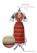 Saya - Bulgarian women costume