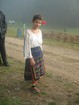 Носия от с. Бутан, общ. Козлодуй - риза, набръчник, престилка, чорапи, търлъци, носията е над 100 години, участие на Копривщица 2010