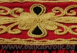 Детайл от дебърски пояс изработен в Ателие за народни носии Балканфолк