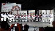 Folk Formation Etnofolk in Ohrid, Macedonia