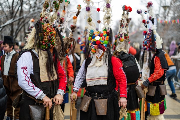 Surva 2023 - International festival of masquerade games, Photo: Municipality of Pernik