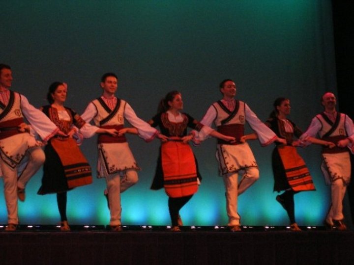 Ludo Mlado folkdance group, Boston - USA