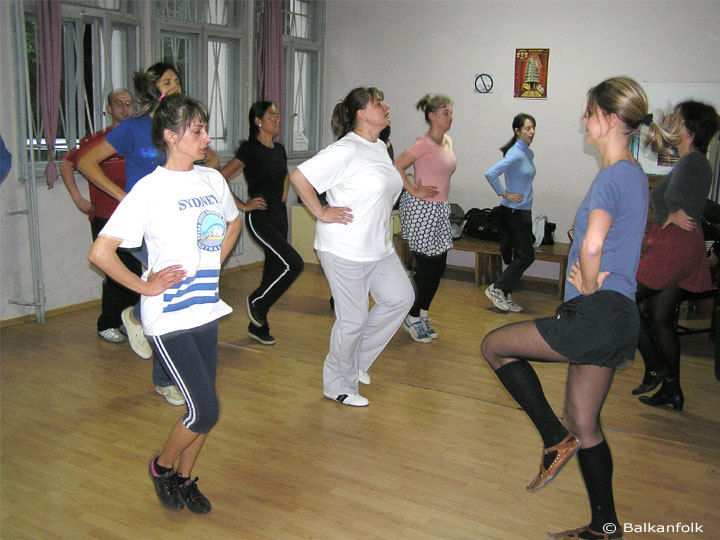 Bulgarian folk dance school - Balkan Ensemble, Sofia