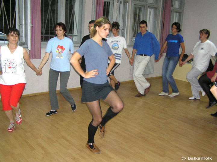 Bulgarian folk dance school - Balkan Ensemble, Sofia