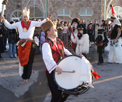 Kukeri celebration for a second time in Toronto