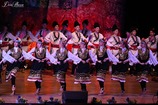 Women's and men's costumes (Shoppian Region) made for the Zornitsa Student Ensemble. Photo: Slavina Lukanova