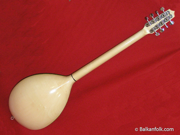 Tamboura (mandoline) - back