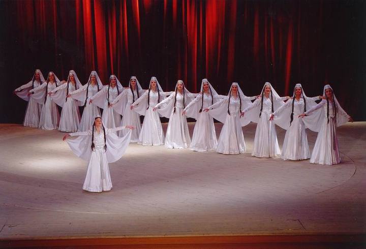 Songs and Dance National Ensemble "GEORGIAN FOLKLORE" (TSMU), Tbilisi, Georgia