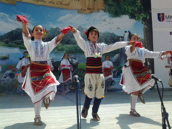 Children's dance group