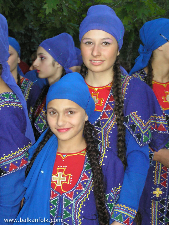 Folk dansers from Georgia