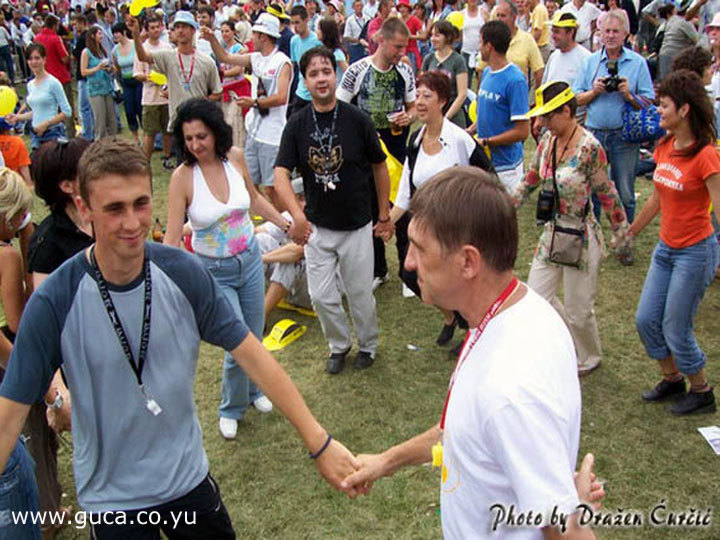 Guča 2005 - Balkan brass bands music festival