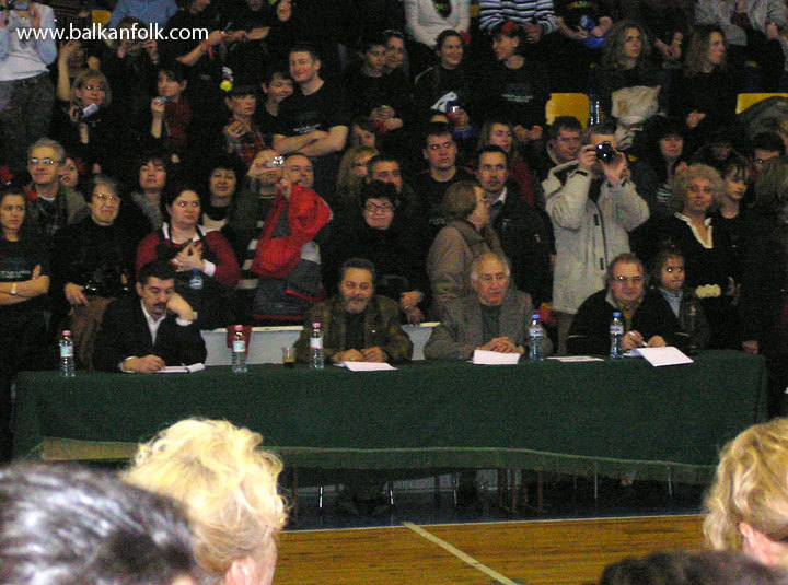 Jury of 3rd Festival "Horo se vie, izviva": Ivaylo Ivanov, Todor Bekirski, boris Valkov and Nikola Kolev