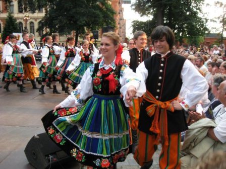 Folk Festival in Lodz, Poland - July 2011