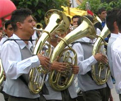 Guča - the most popular Balkan brass bands music festival in Serbia