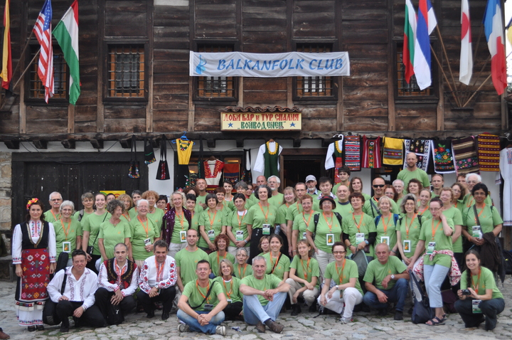 Participants in the Seminar for Bulgarian and Balkan Folklore - Balkanfolk 2010