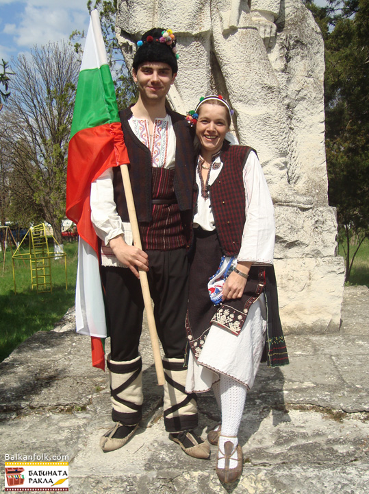 Kapanski traditional Bulgarian costumes