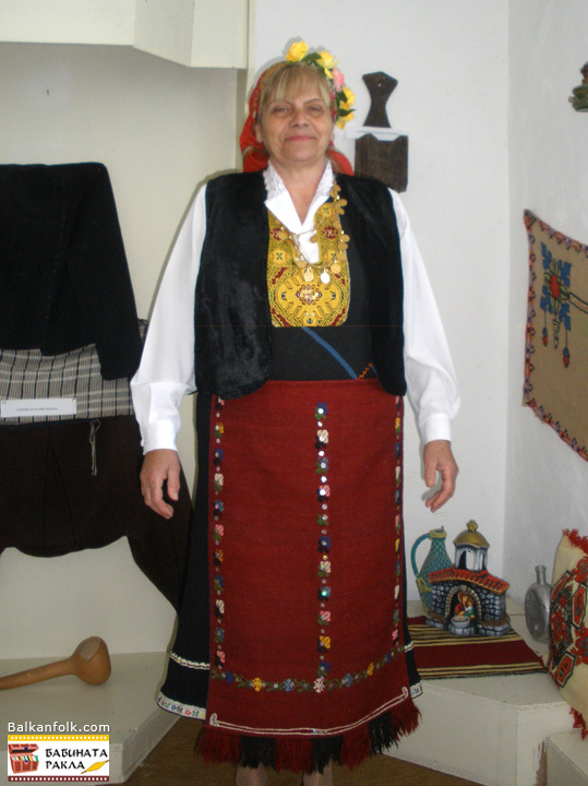 Festive costume of the village Studena, Svilengrad