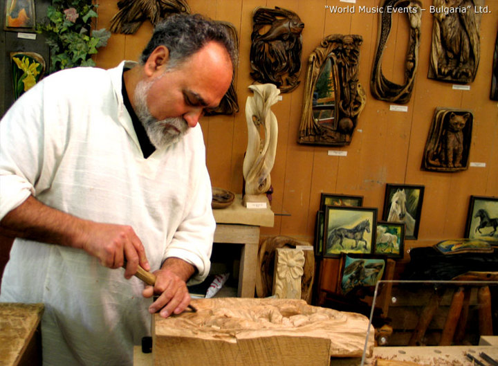 Nikolay Nikolov (woodcarver) in Silver Dollar City World-Fest 2007