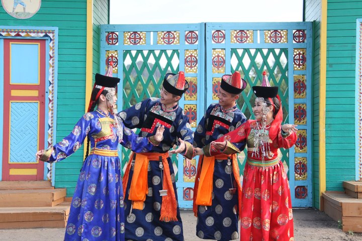 Student ensemble for folk dances and songs "ALTAN BULAG" Ulan-Ude, Republic of Buryatia, Russian Federation