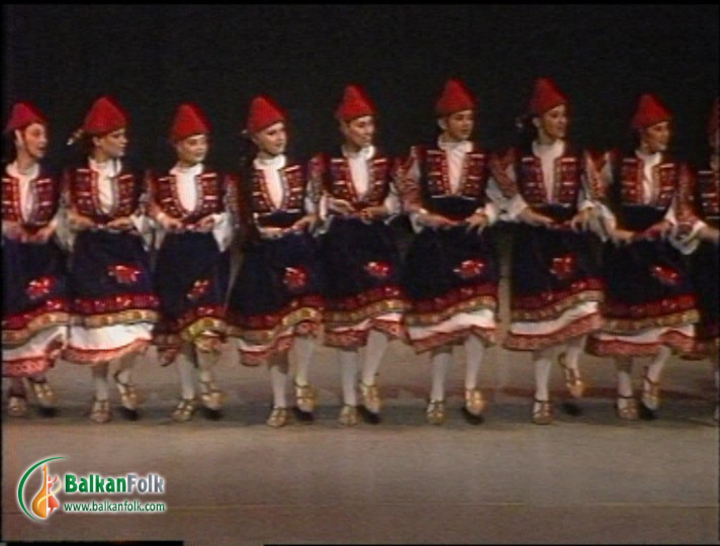 Bulgarian folk dance ensemble Pernik