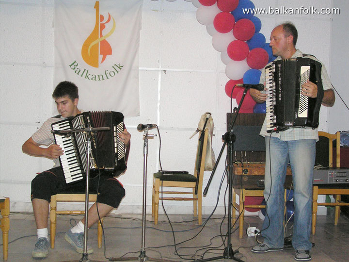 Mario Petrov - accordion and Danail Totev - accordion