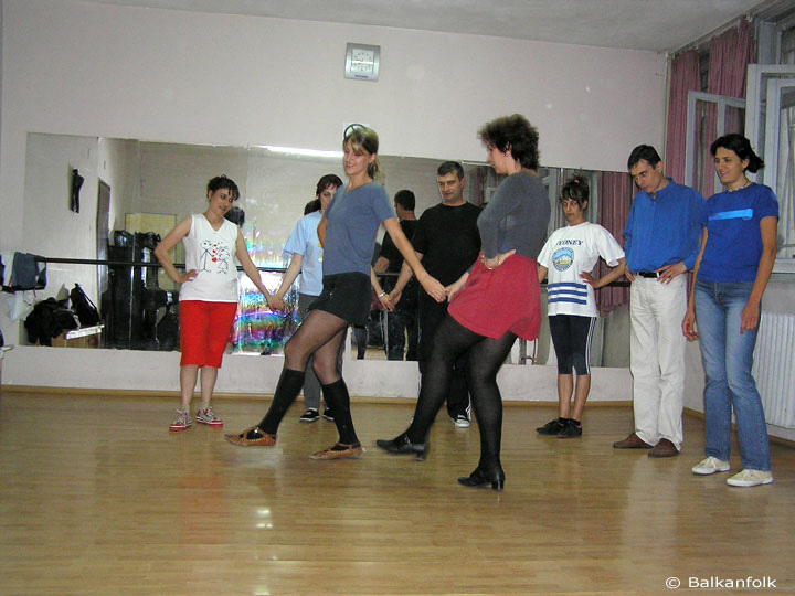 Bulgarian folk dance school - Balkan Ensemble, Sofia