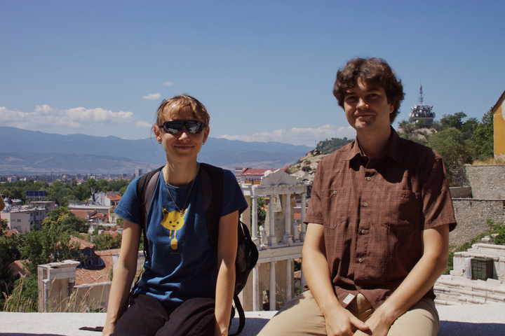 Uwe and in Plovdiv, Bulgaria
