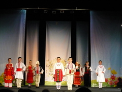 Children's Dance Ensemble "Zornitsa" first international participation in Romania
